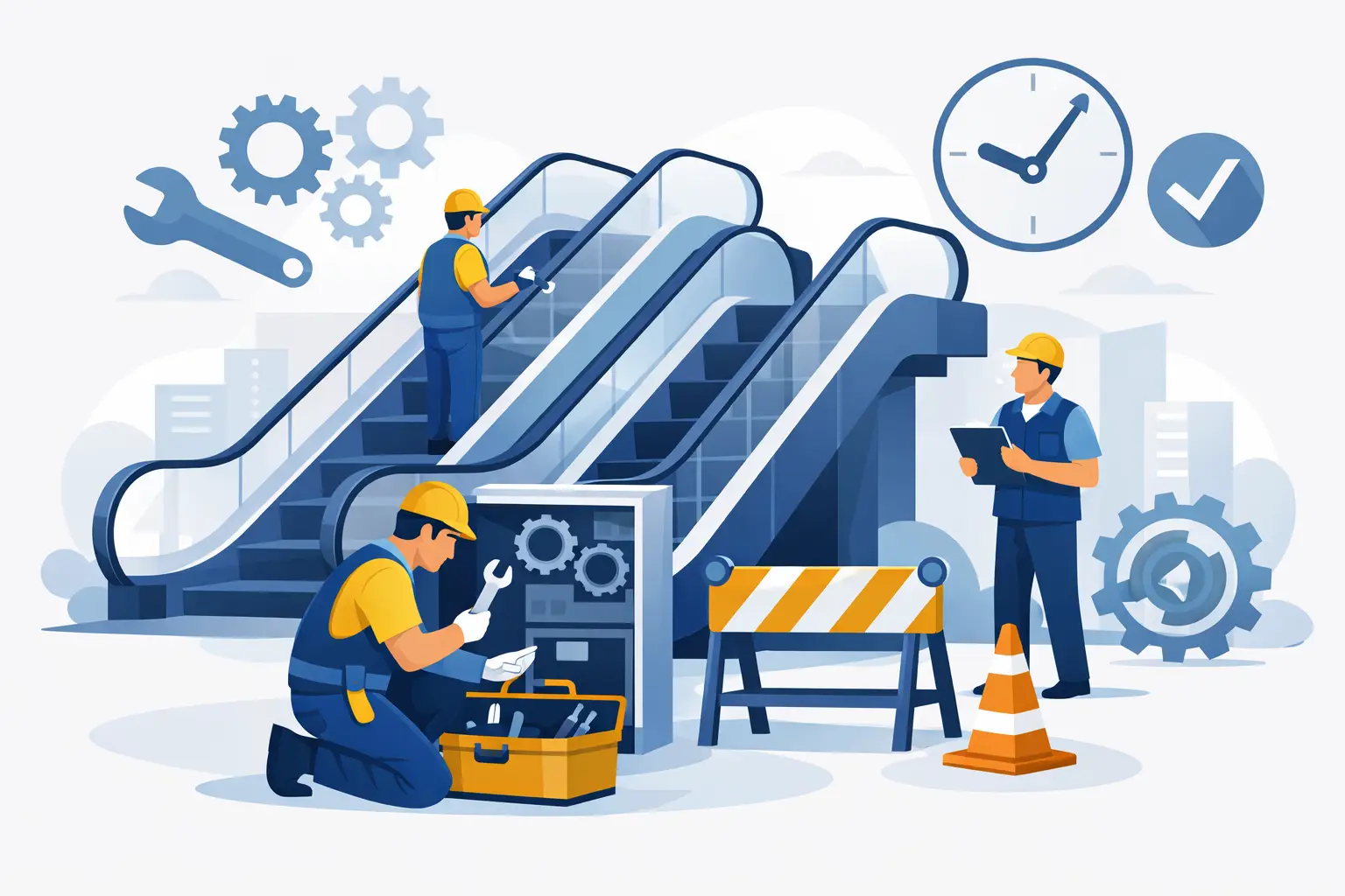 Escalator Maintenance Services That Reduce Downtime