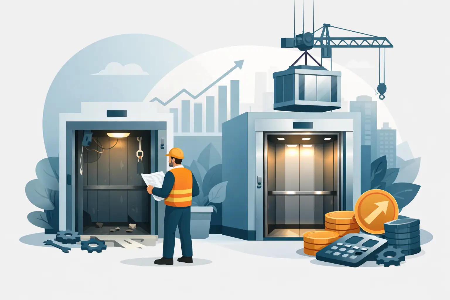 Lift Replacement Cost: What Sets the Price