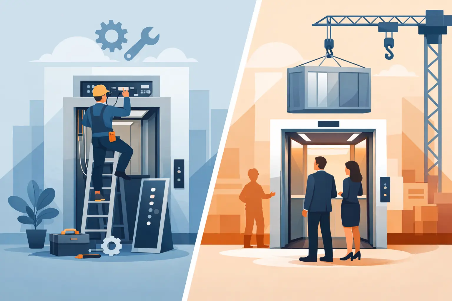 Lift Modernisation Versus Replacement