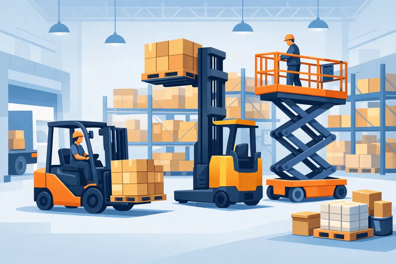 Best Lift Options for Warehouses That Work Hard