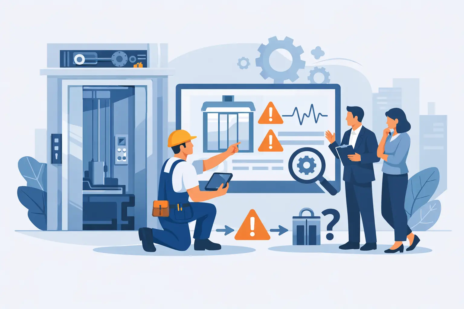 Lift Fault Diagnosis Process: What Happens Next