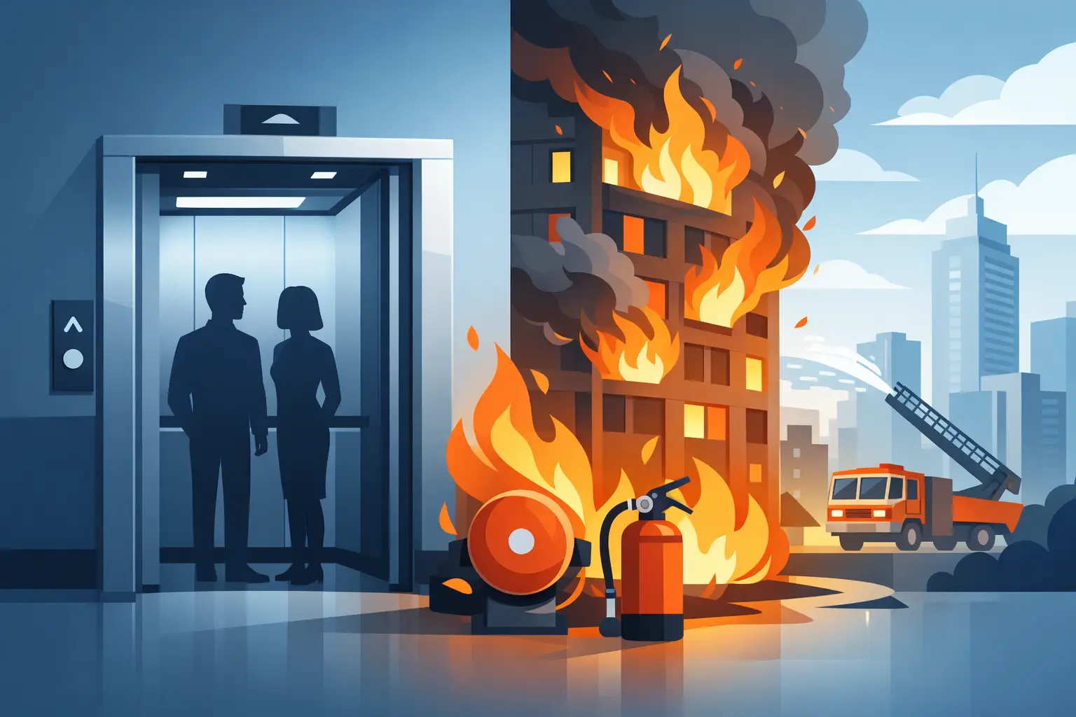 Can Lifts Operate During Fires? What Buildings Need