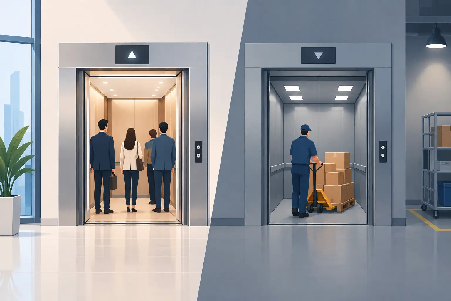 Passenger Lift vs Service Lift Explained