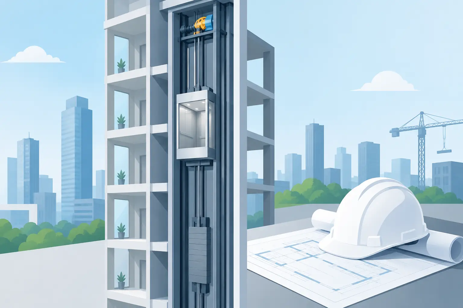 A Guide to Lift Shaft Design for New Buildings