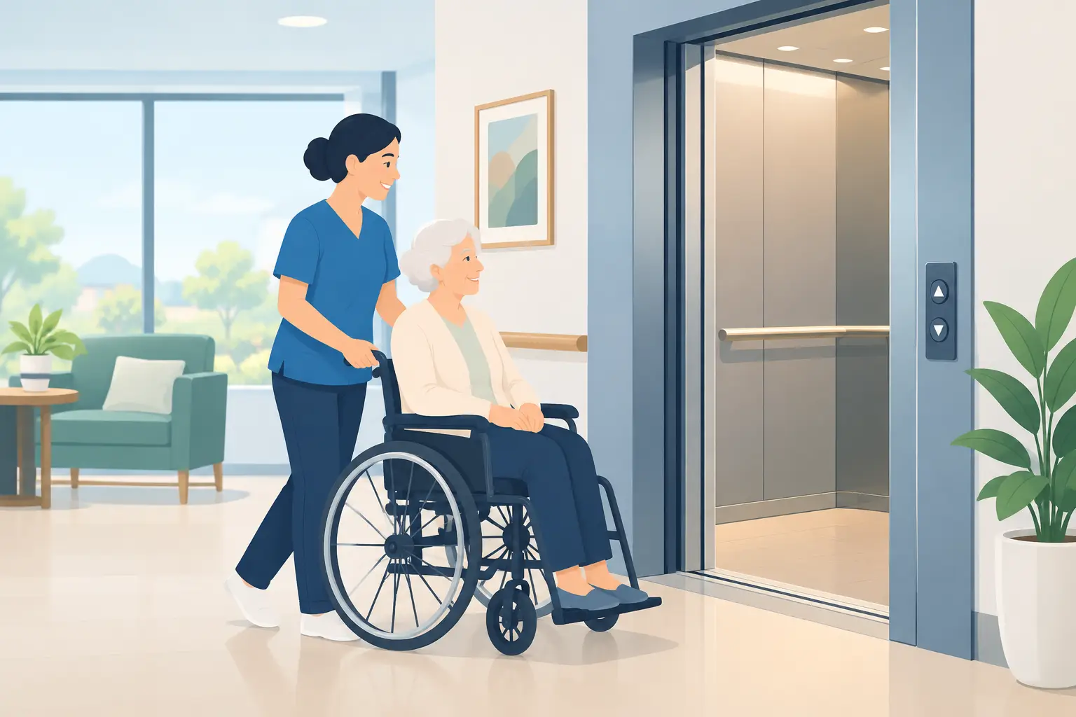 An Aged Care Lift Case Study in Safer Access