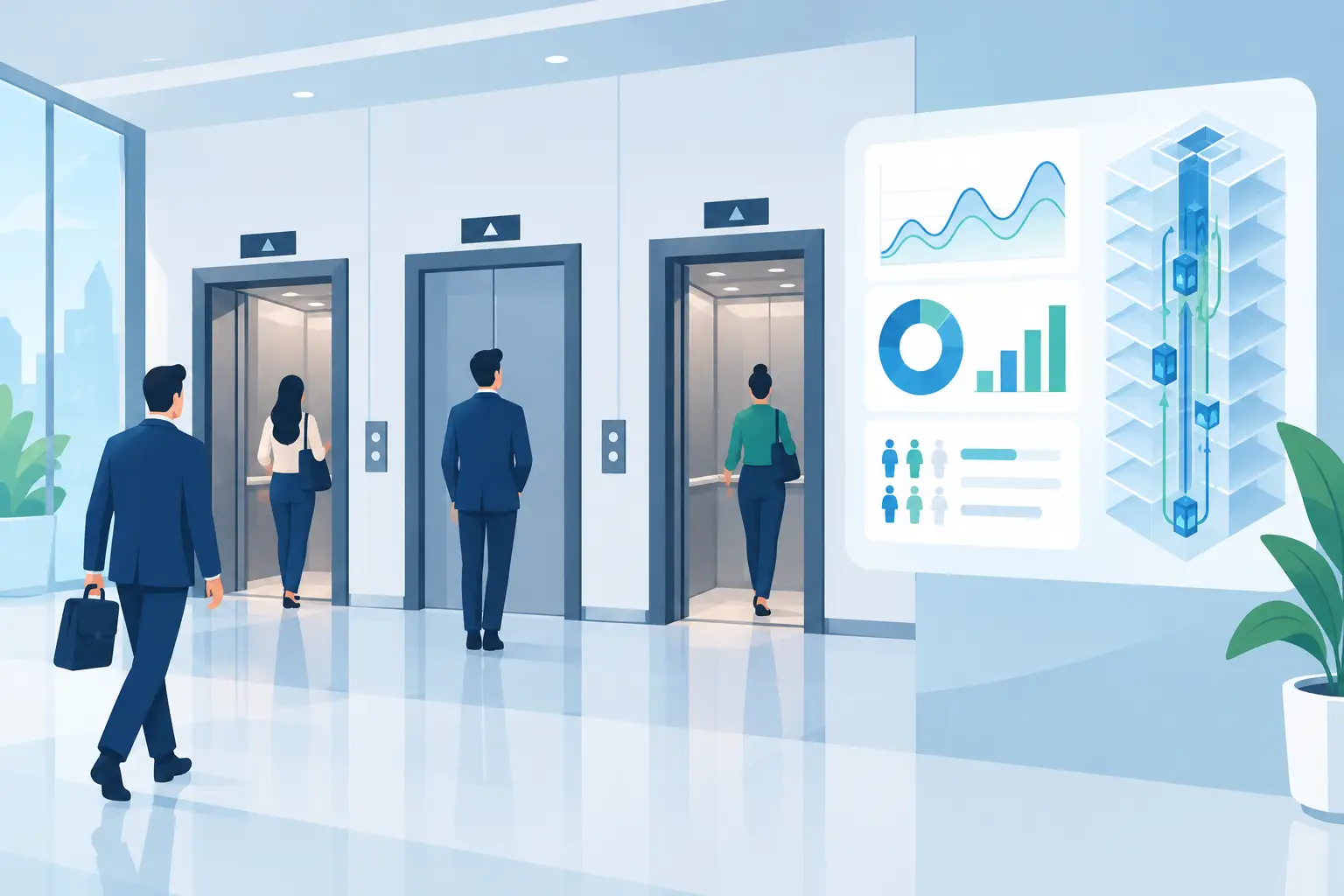 Lift Traffic Analysis for Better Building Flow